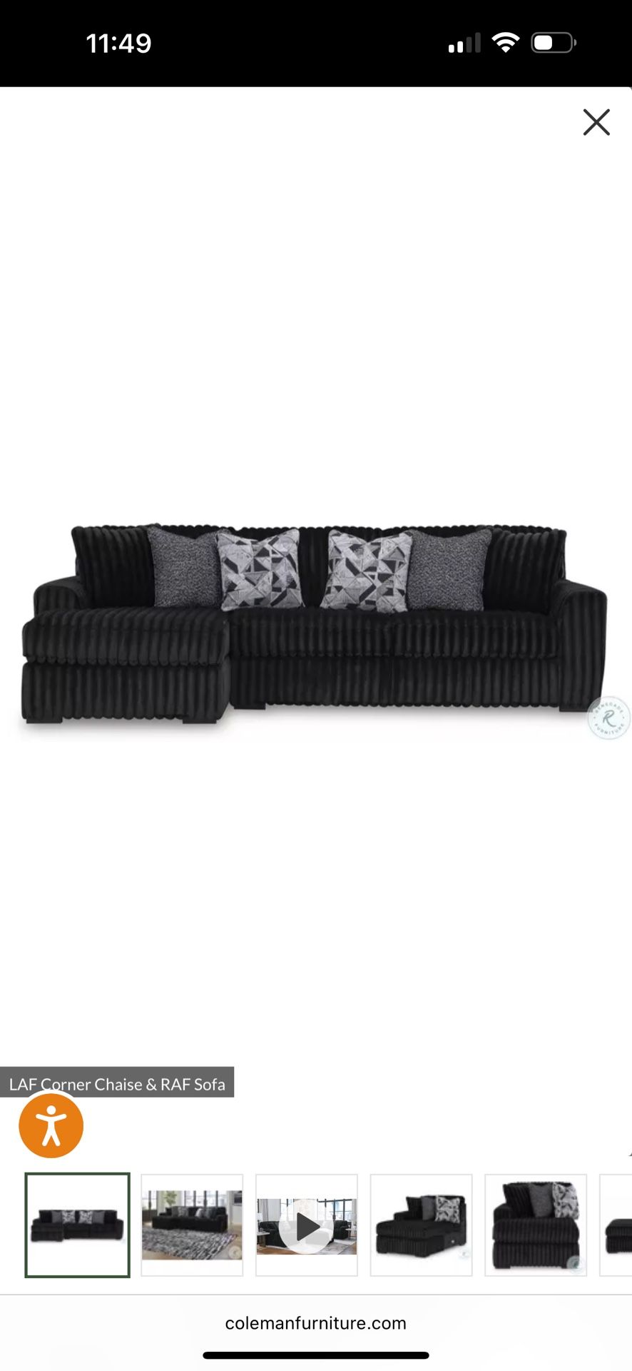 Midnight Madness Couch