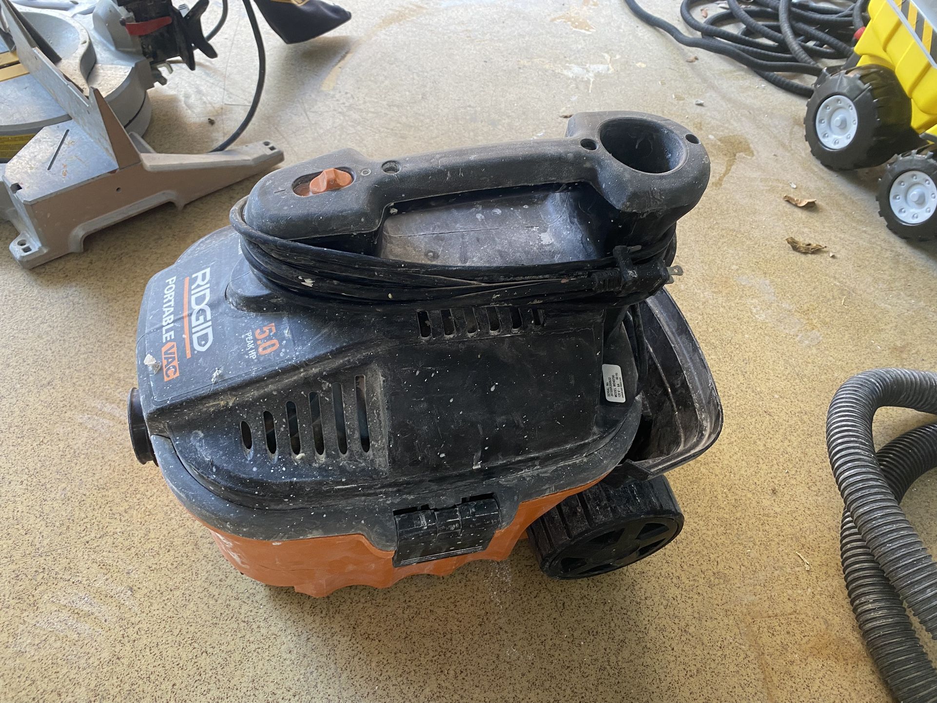 Ridgid 5 Gal Shop Vac