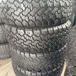 4 used tires Lt 245/75r16 🤑free installation ‼️