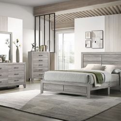 4 Pc Queen Bedroom Set (Read Description For Info)