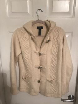Ralph Lauren Hooded cashmere Sweater size Large