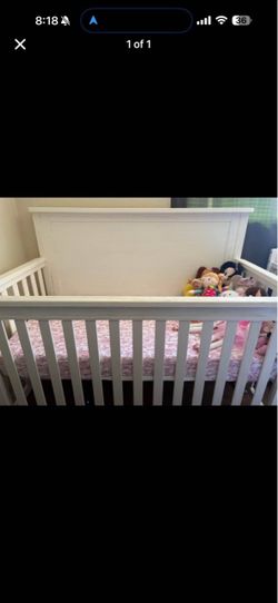 Wooden crib