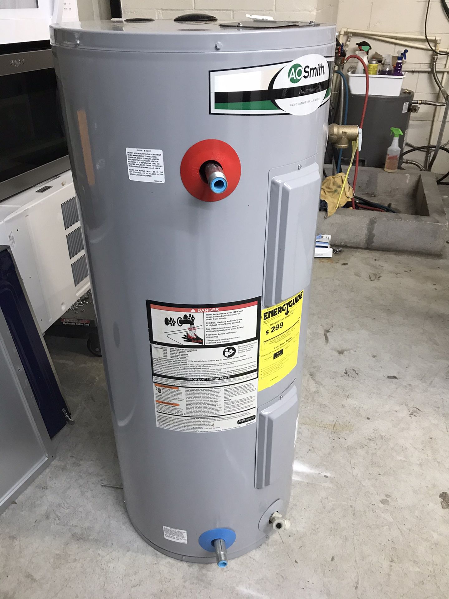 Brand new water heater (TESTED)