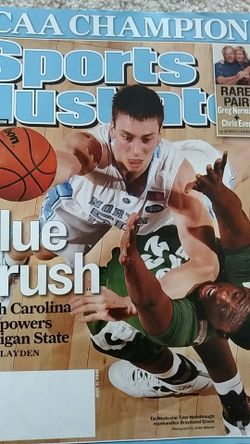 Sports Illustrated-Tar Heels beat Michigan State for the Title.