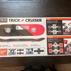 Swich Board Trick Cruiser Skateboard 