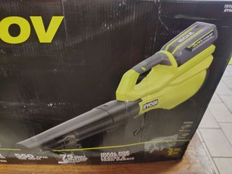 Ryobi 40v blower kit with battery and charger