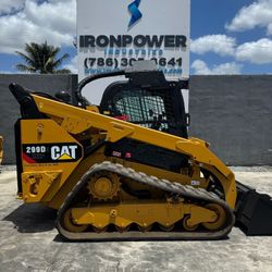 2019 299D2XHP Skid Steer Loader- Enclosed Cab A/C & heater