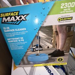 SurfaceMaxx 12-in 2300 PSI Rotating Surface Cleaner for Electric Pressure Washers
