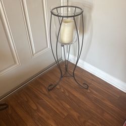 Wrought Iron Candle Holder (Party Lite)