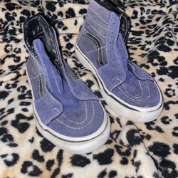 blue vans kids size 12