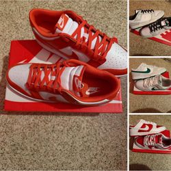 4 for $210 new pairs of nike dunks all size 13