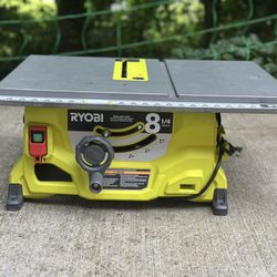Ryobi 8 1/4in. Table Saw,no Stand 
