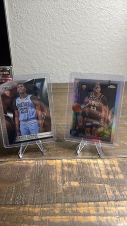 Cedric Coward Topps Chrome RC Lot (2 Cards)
