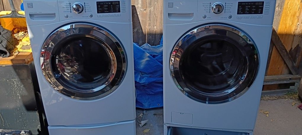 Kenmore Connect Frontload Washer&Dryer