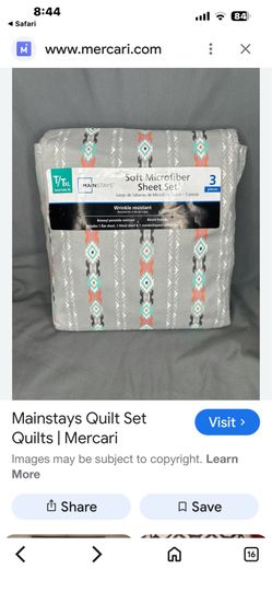 Twin Sheet Set-NEW