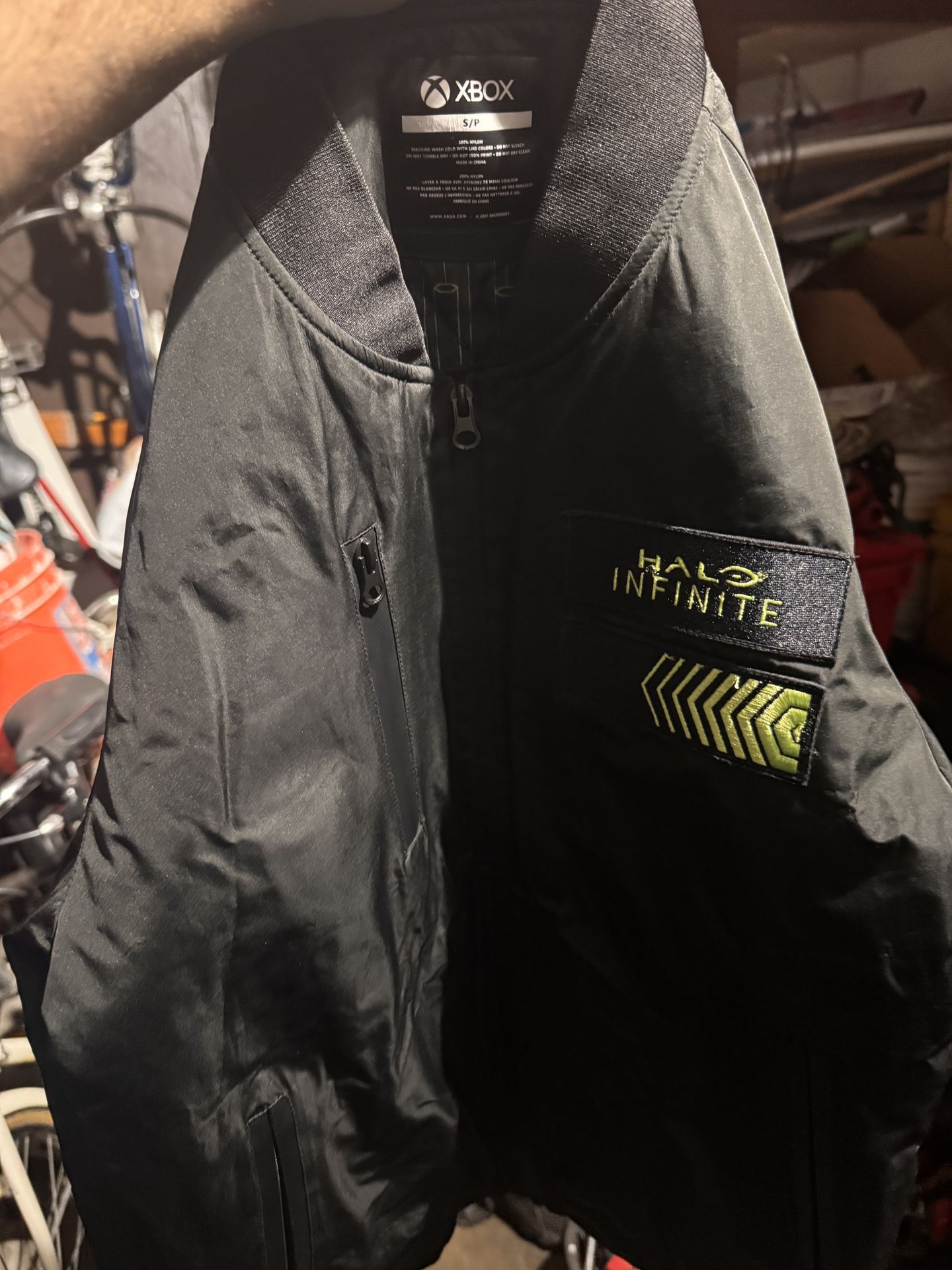 Halo Infinite Deconstructed Bomber Jacket
