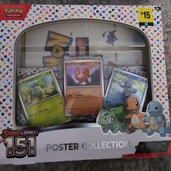Pokemon TCG Scarlet & Violet 151 Poster Collection Box