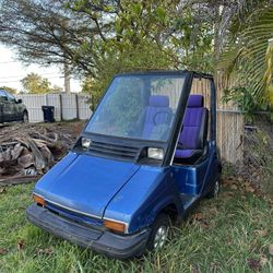 Vintage Yamaha Sun Classic Golf Cart 36V