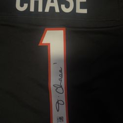 Ja’marr Chase Signed Jersey🔥