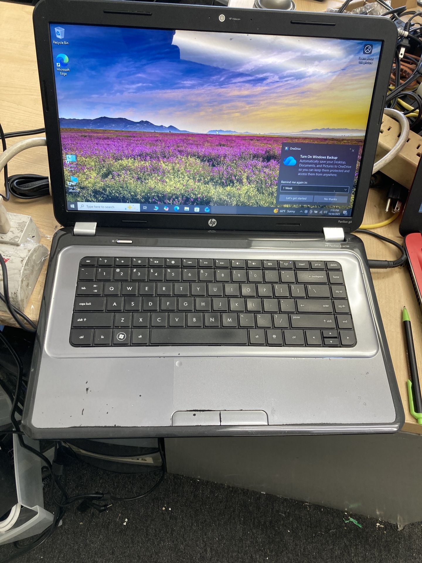Gray HP Laptop 