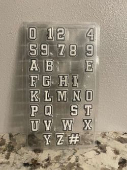 Croc Charms - Letters/Numbers