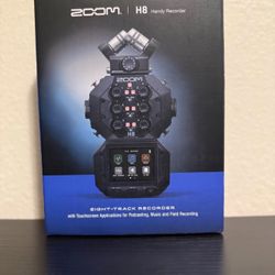 Zoom H8 Handy Recorder – New Open Box 