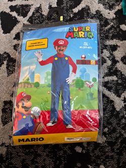 Super Mario Toddler Costume Size 3T-4T