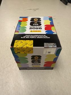 panini 2026 world cup 2026 stickers box (50 packets 7 stickers per packets)