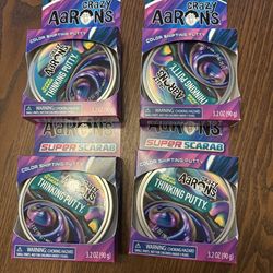 Crazy Aaron’s Thinking Putty (4x)