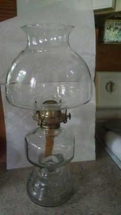 Old oil lamp