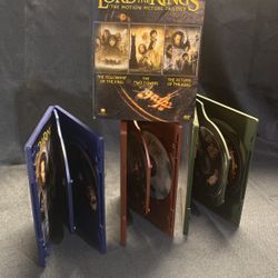 The Lord of the rings, the motion, picture trilogy DVD DV
