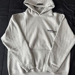 Dark Oatmeal Grey Essentials Hoodie