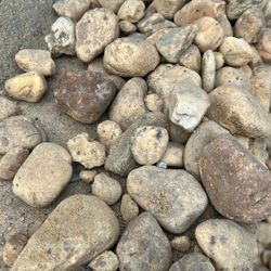 1” To 2” Brown River Rock - $225 Per Yard