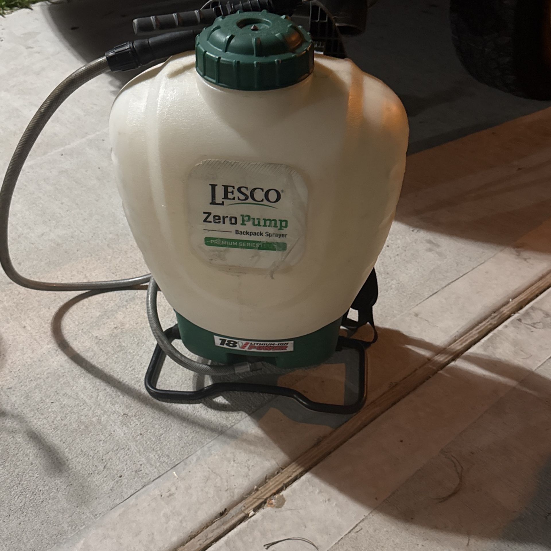 LESCO Zero Backpack Pump Spray