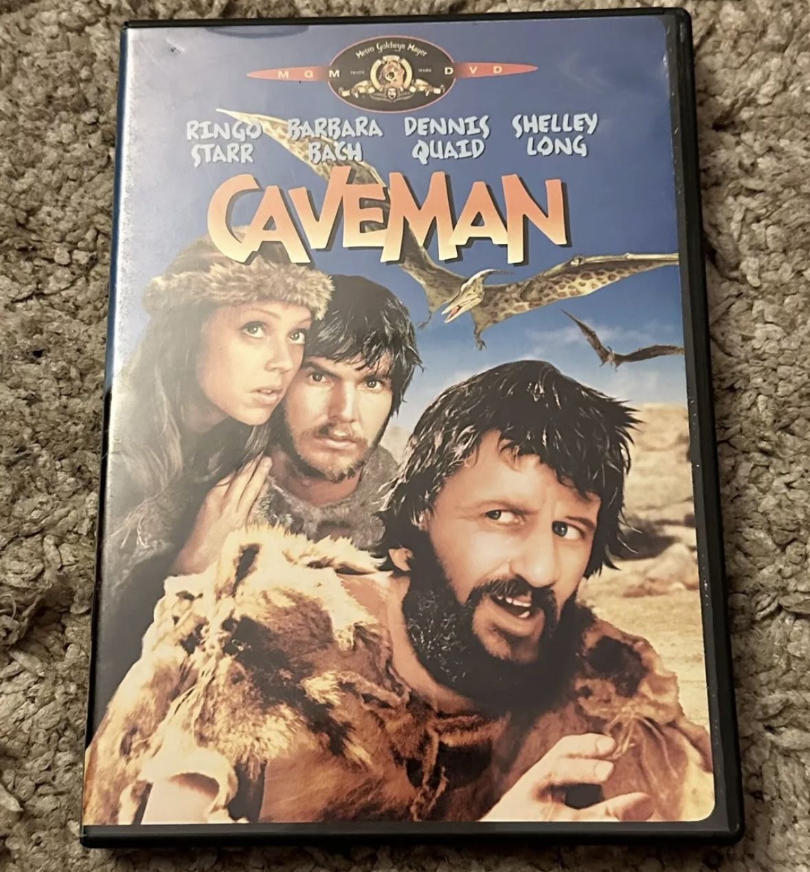 Caveman (DVD, 1981) Ringo Starr Widescreen/Fullscreen Edition MGM 2002 Release