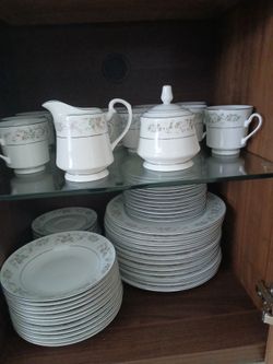 Complete Porcelain China Set for 12