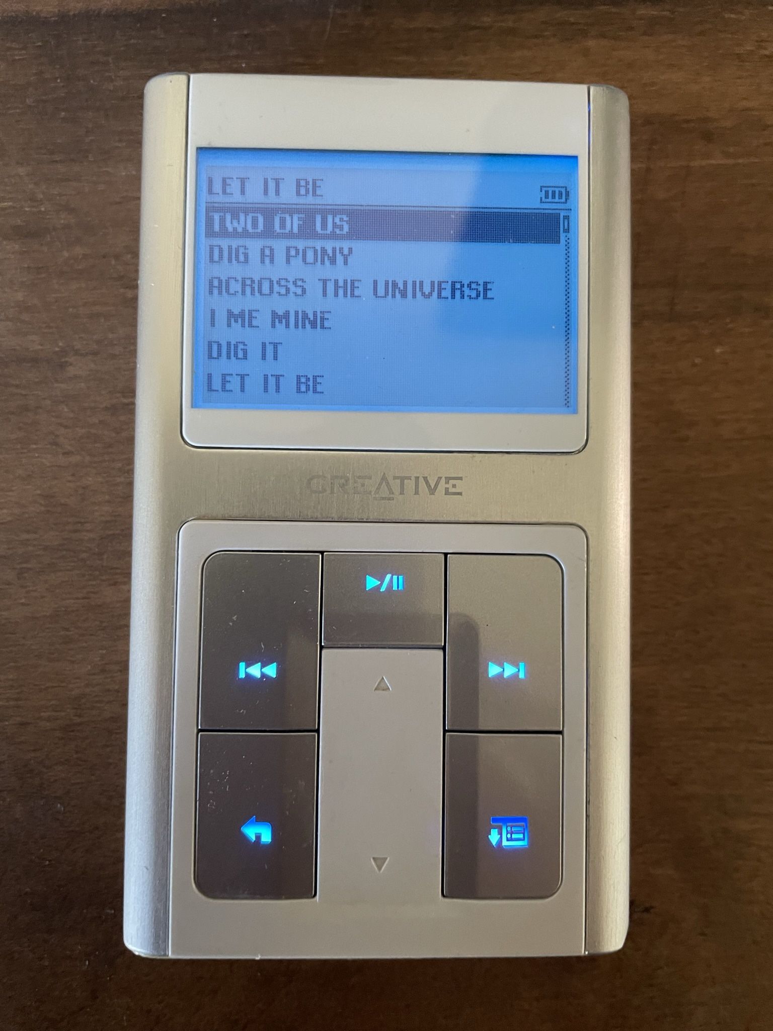 Creative Zen MP3/MP4 Players