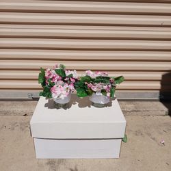 Small Flower Arrangements Both For $15