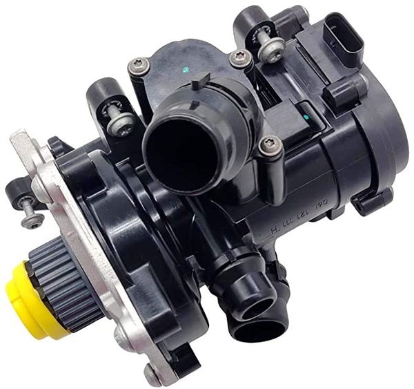 OKAY MOTOR Electric Water Pump Assembly W/Thermostat & Gasket for VW