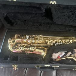 Tenor Saxophone with Case