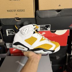 Jordan Yellow Ochre 6s size 10 VNDS 