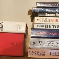 Various Fiction And Nonfiction Books 