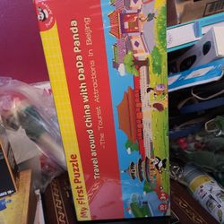 Travel around China with DaDa Panda “My First Puzzle” 3+ 37”x 8”