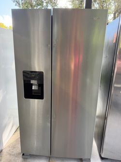 Whirlpool Side-by-Side Refrigerator 36”W