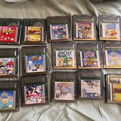 Nintendo Gameboy Color video games