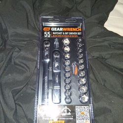 Gearwrench 55 Piece Ratchet & Bit Set