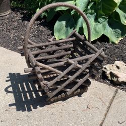 Decorative Wooden Basket