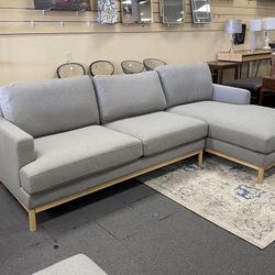 Brand New. Mid Century Modern Sofa Sectional. Retails Over $2200
