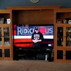 Oak Entertainment Center