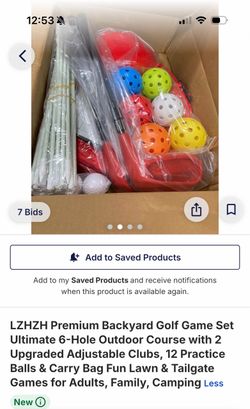 LZHZH Backyard Golf Game Set